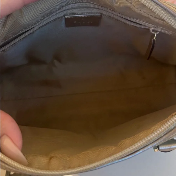 Gucci Teal and Gold Handbag - Picture 5 of 8